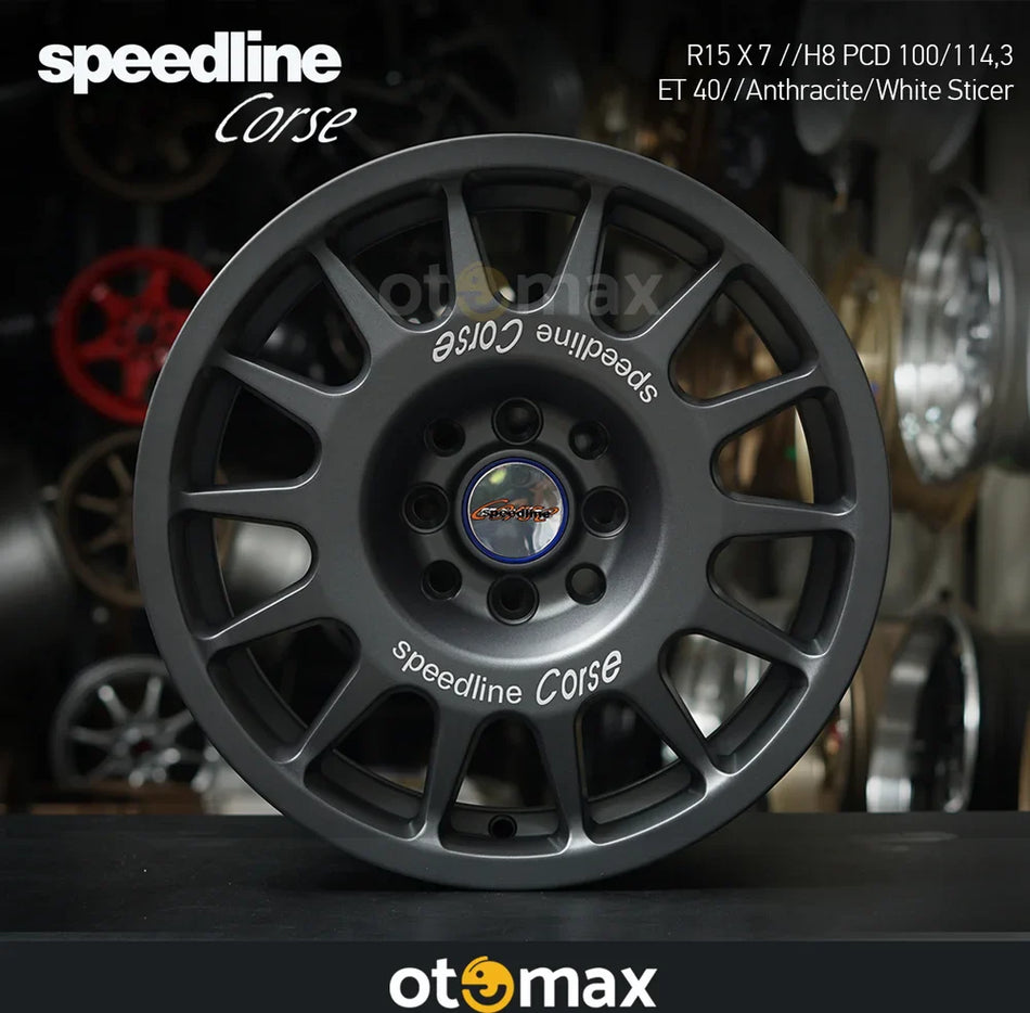 Velg Mobil Speedline Corse Ring 15 Antrasit