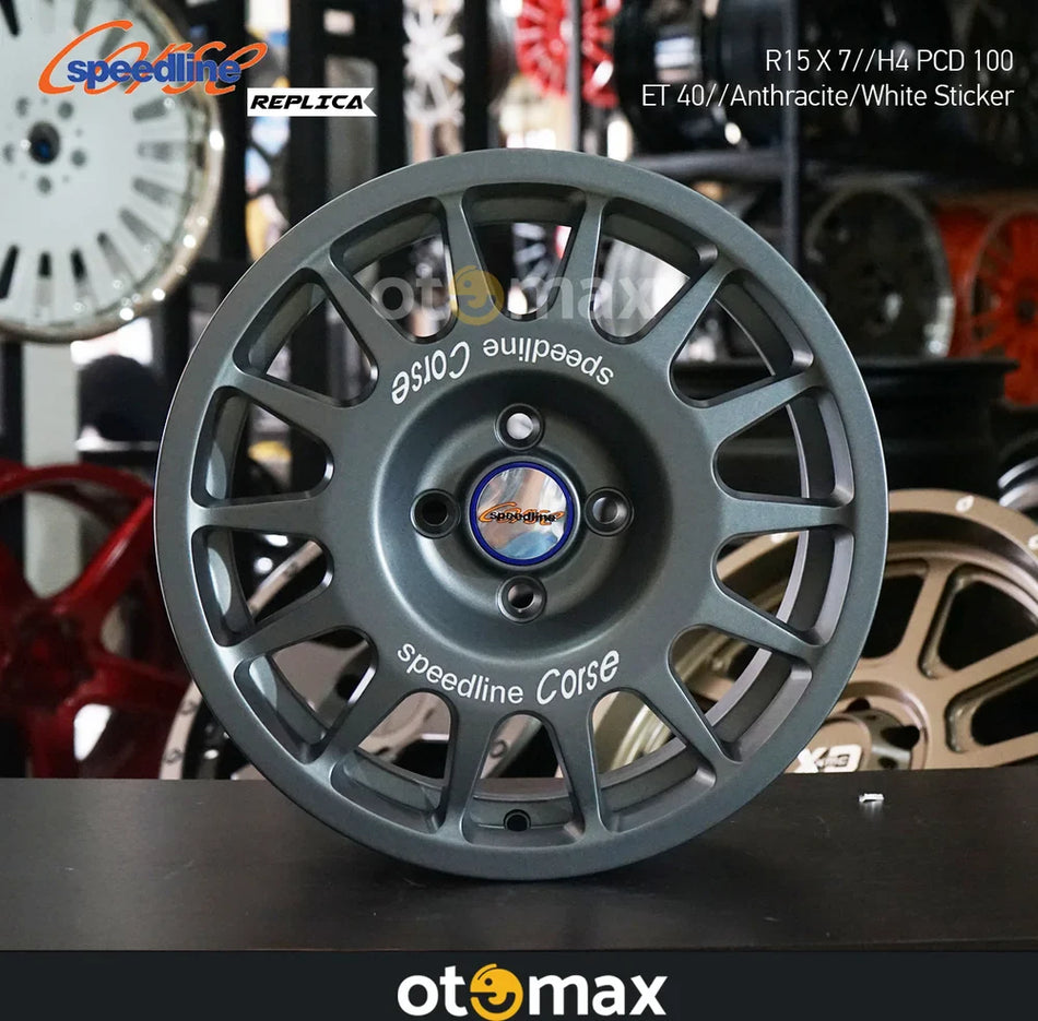 Velg Mobil Speedline Corse Ring 15 H4 Antrasit