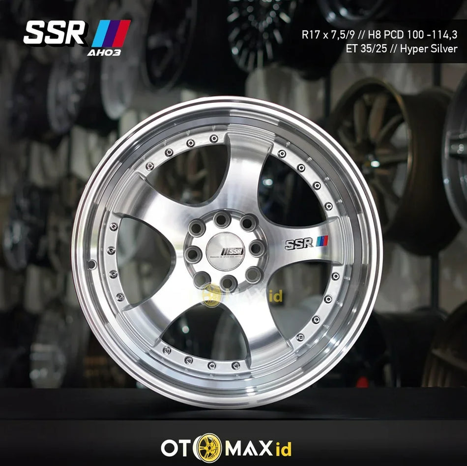 Velg Mobil SSR AH03 Ring 17 Perak