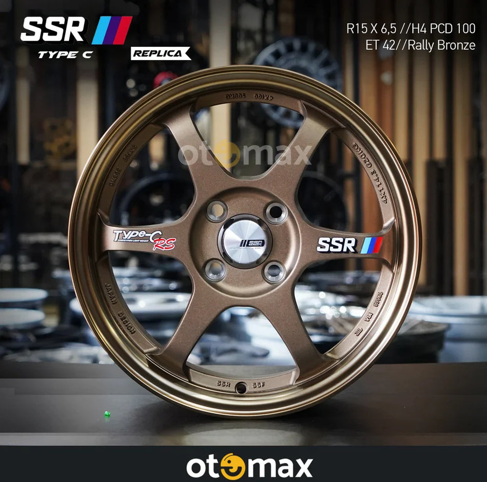 Velg Mobil SSR Type C Ring 15 Rally Perunggu