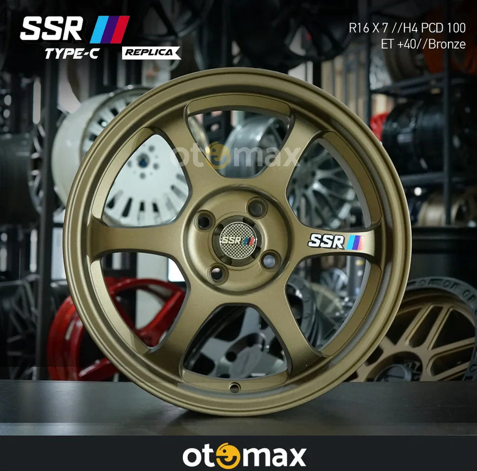 Velg Mobil SSR Type C Ring 16 Perunggu