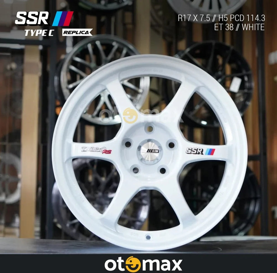 Velg Mobil SSR Type C Ring 17 H5 White
