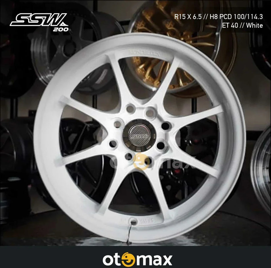 Velg Mobil SSW 200 Ring 15 White