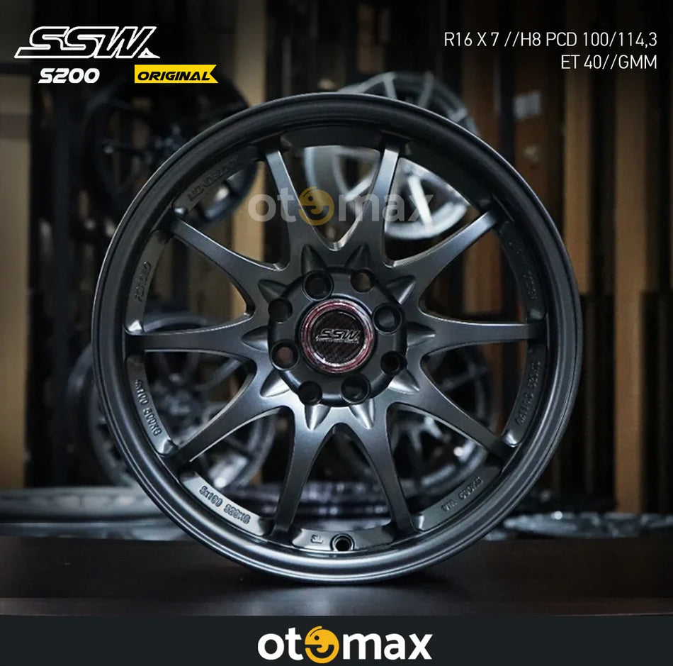 Velg Mobil SSW S200 Ring 16 H8 GMM