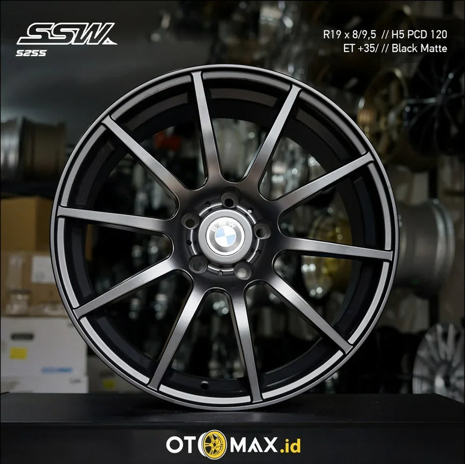 Velg Mobil SSW S255 Ring 19 Black Machine