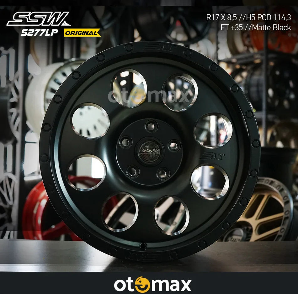 Velg Mobil SSW S277LP Original Ring 17 H5 Matt Hitam