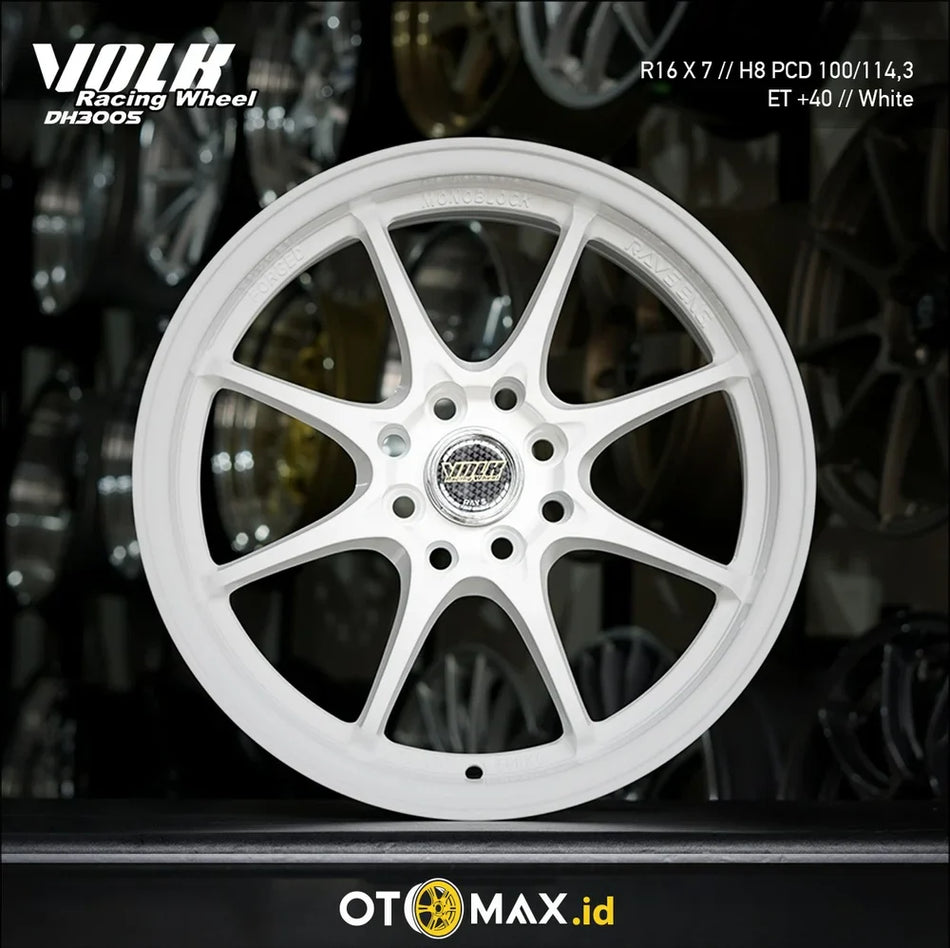 Velg Mobil Volk DH3005 Ring 16 Putih