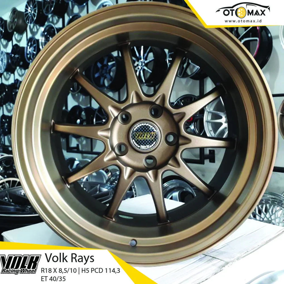 Velg Mobil Volk Rays 1006 Ring 18 Gold