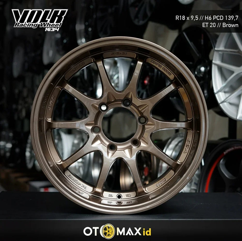 Velg Mobil Volk Rays 1634 Ring 18 Brown