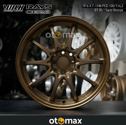 Velg Mobil Volk Rays CE28 Ring 16 Sand Bronze