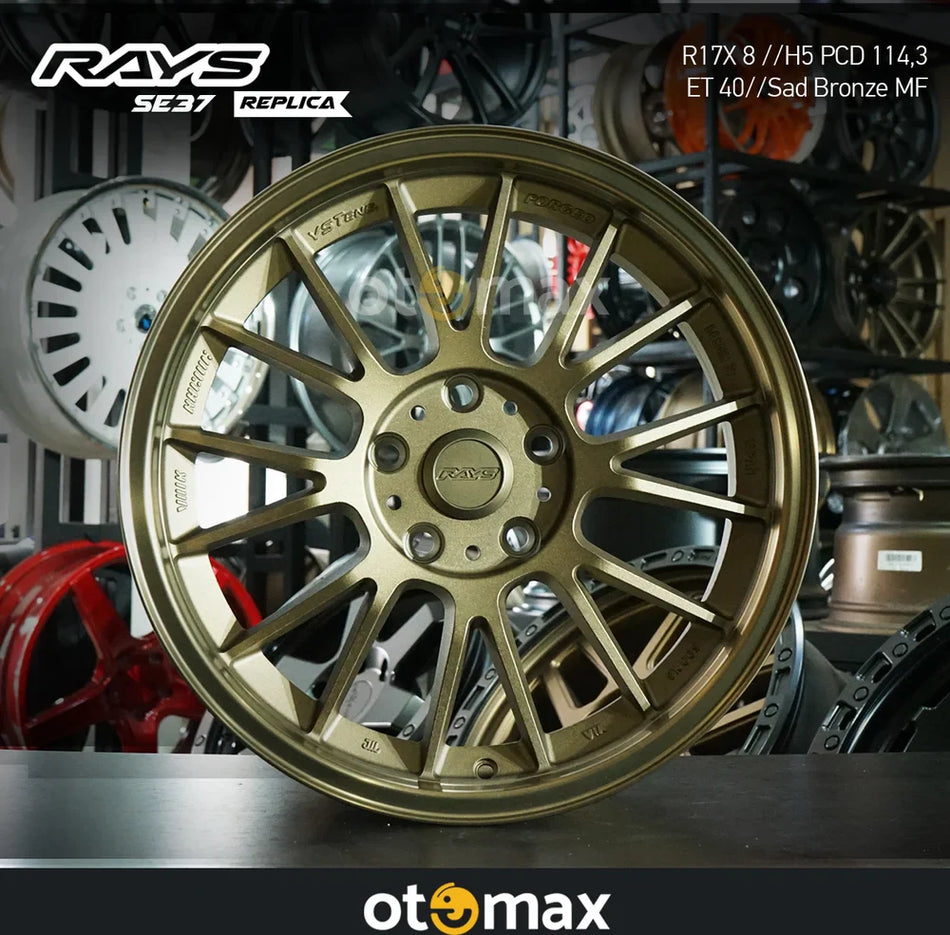 Velg Mobil Volk Rays SE37 Ring 17 Perunggu