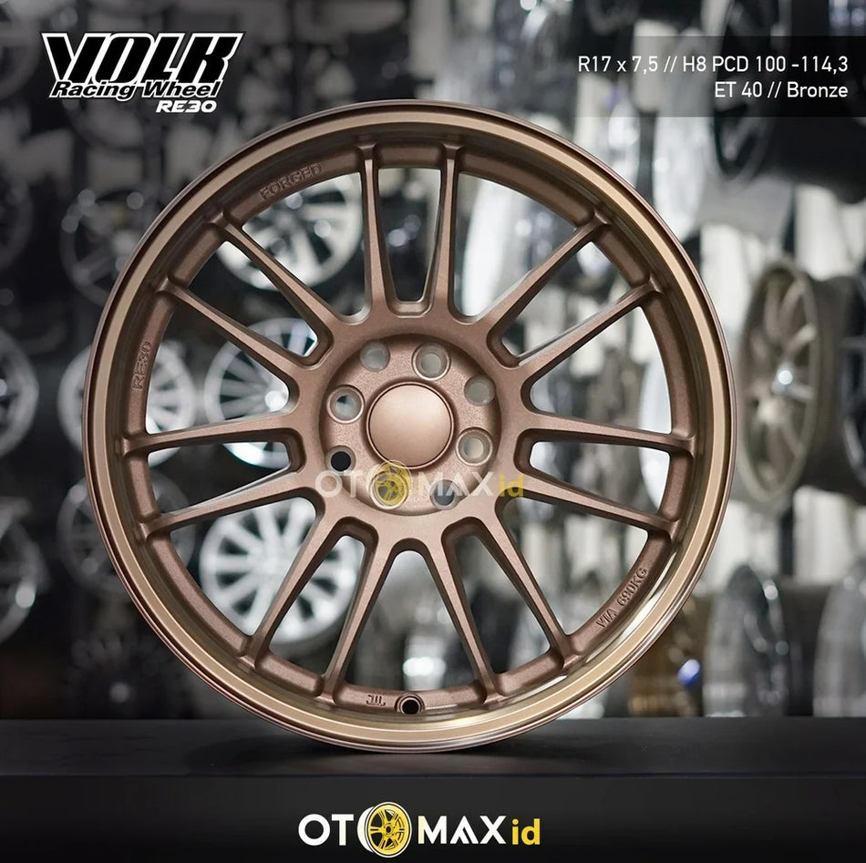 Velg Mobil Volk RE-30 Ring 17 Bronze