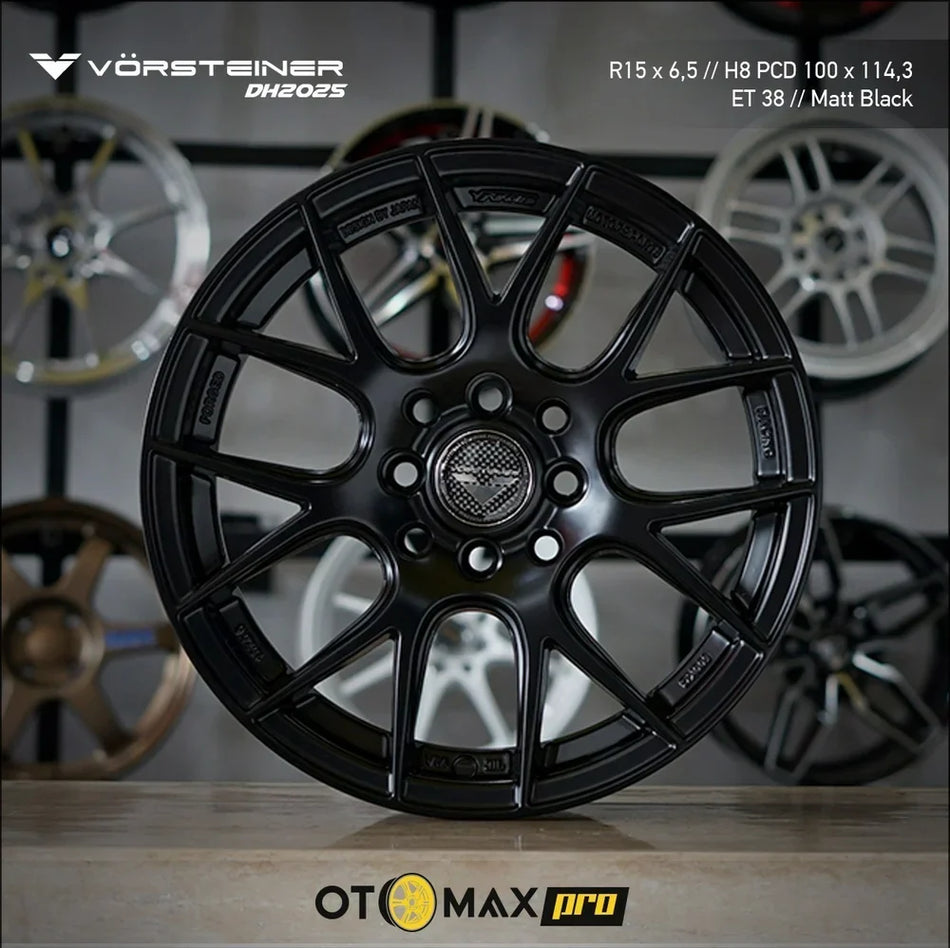 Velg Mobil Vorsteiner DH2025 Ring 15 Matt Hitam