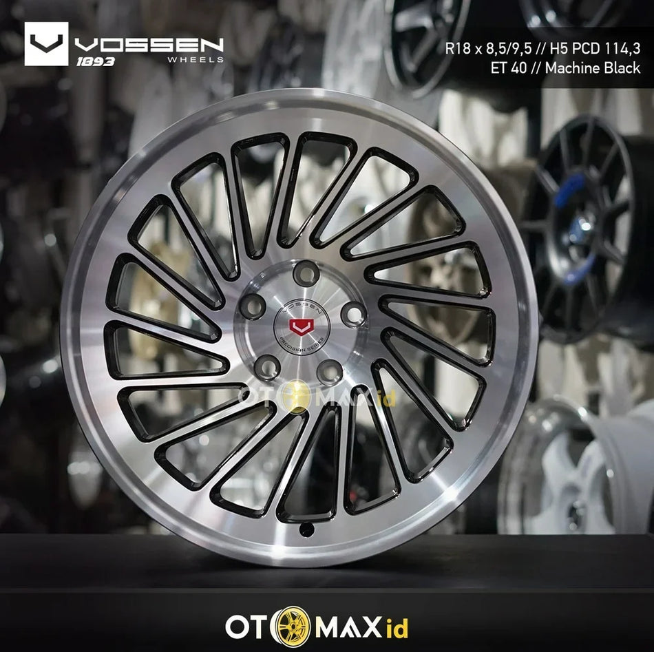 Velg Mobil Vossen 1893 Ring 18 Matt Hitam