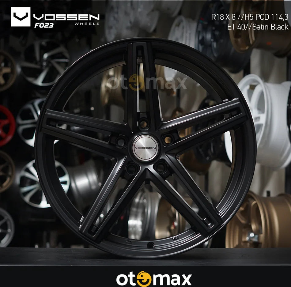 Velg Mobil Vossen F023 Ring 18 Satin Black