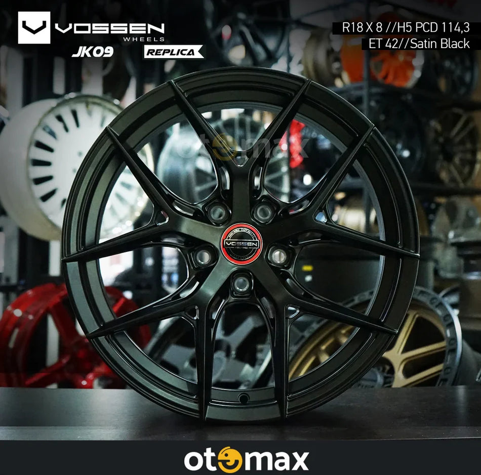 Velg Mobil Vossen JK0926 Ring 18 Satin Hitam