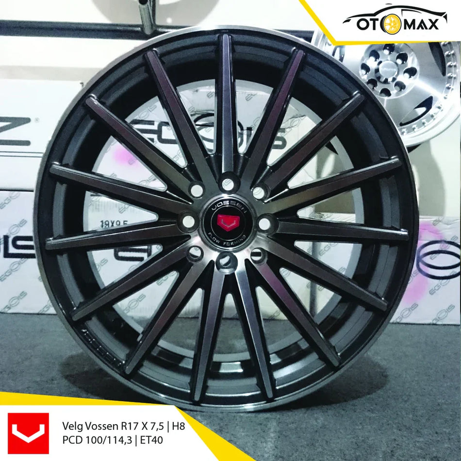 Velg Mobil Vossen Ring 17 Satin Hitam