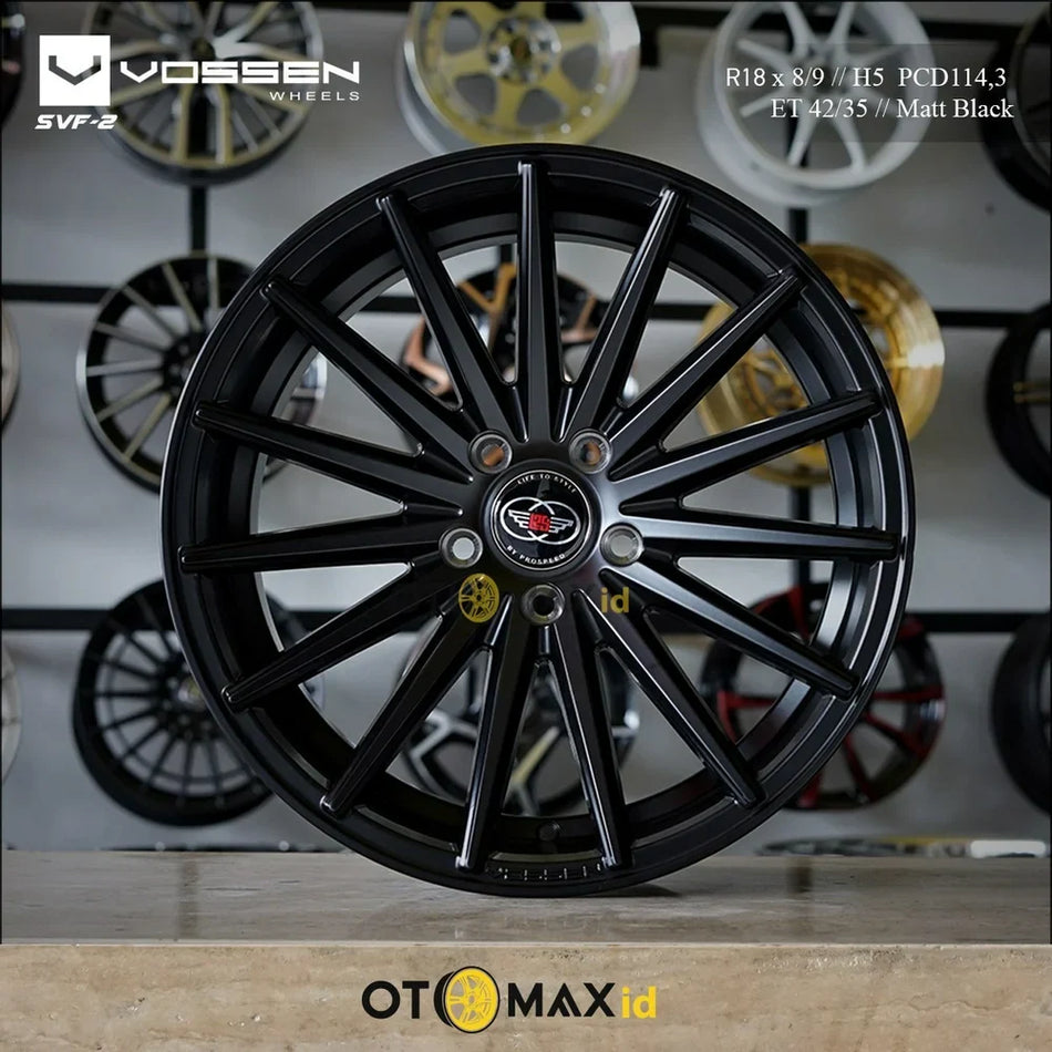 Velg Mobil Vossen Ring 18 Matt Hitam