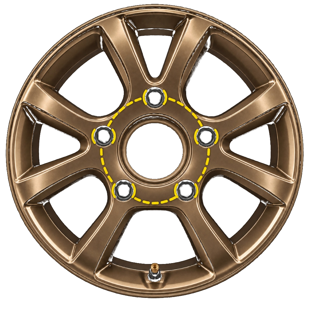 PCD Pitch Circle Diameter Velg