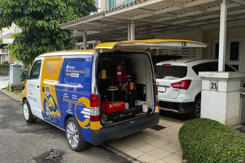 Armada Van Mobile Workshop Otozip Siap Meluncur ke Lokasi Anda
